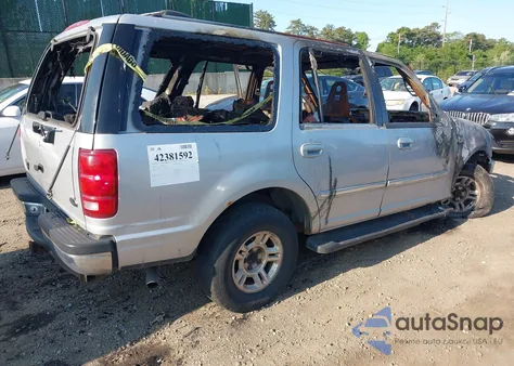 2001 Ford Expedition Xlt из США, поврежденный, VIN 1FMRU15L81LA40553